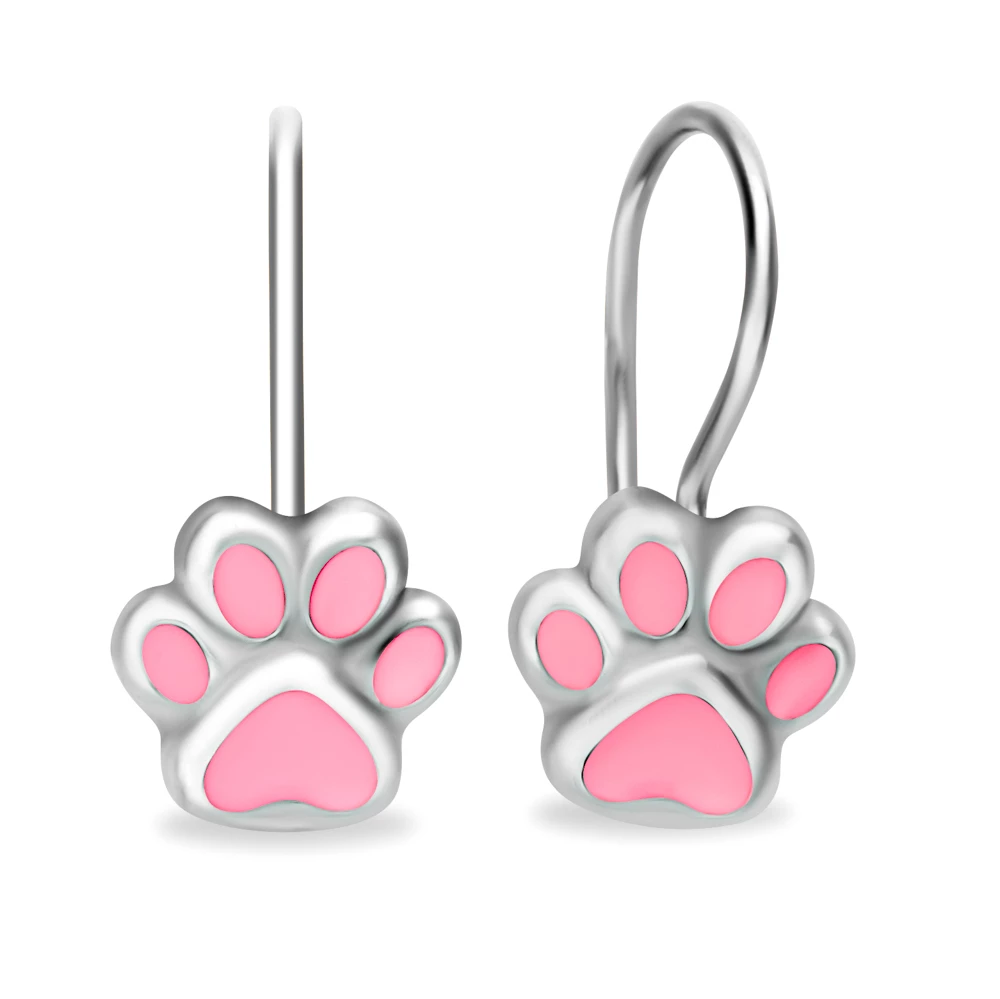 Серьги детские из серебра 925 пробы