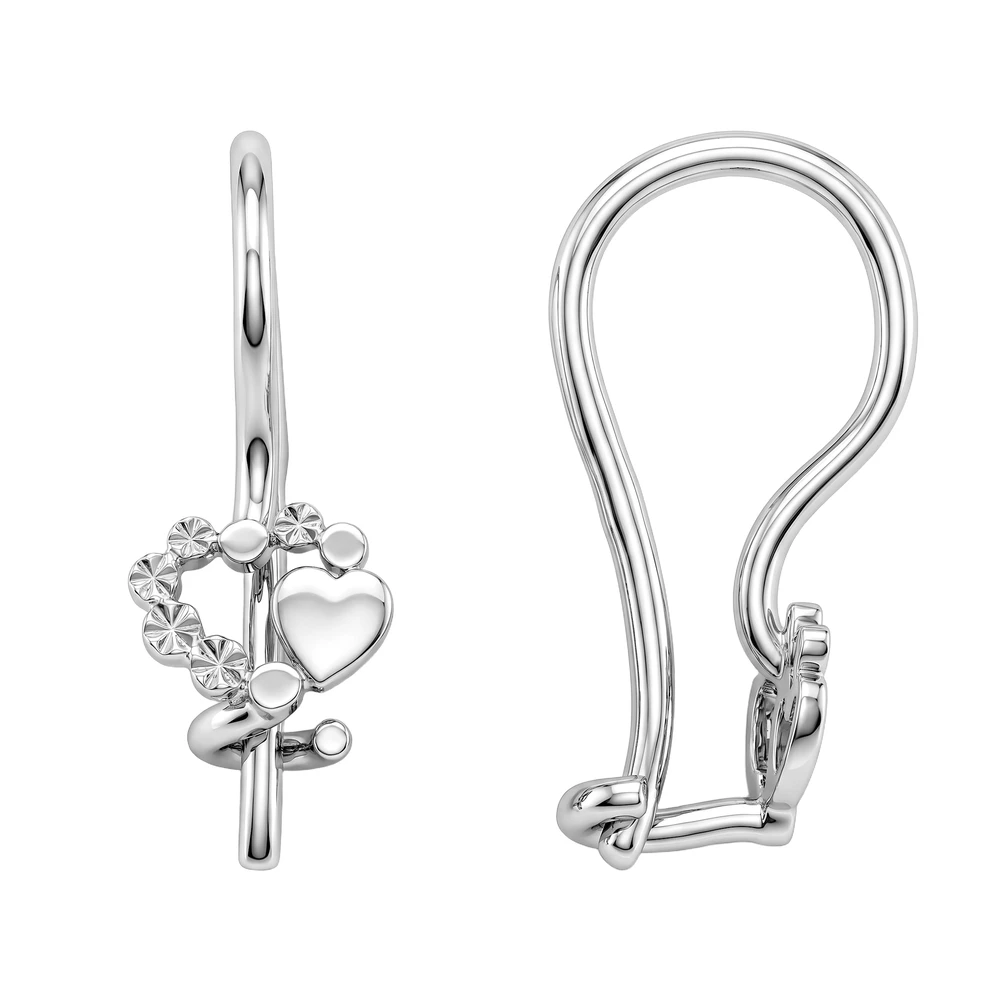 Серьги детские из серебра 925 пробы