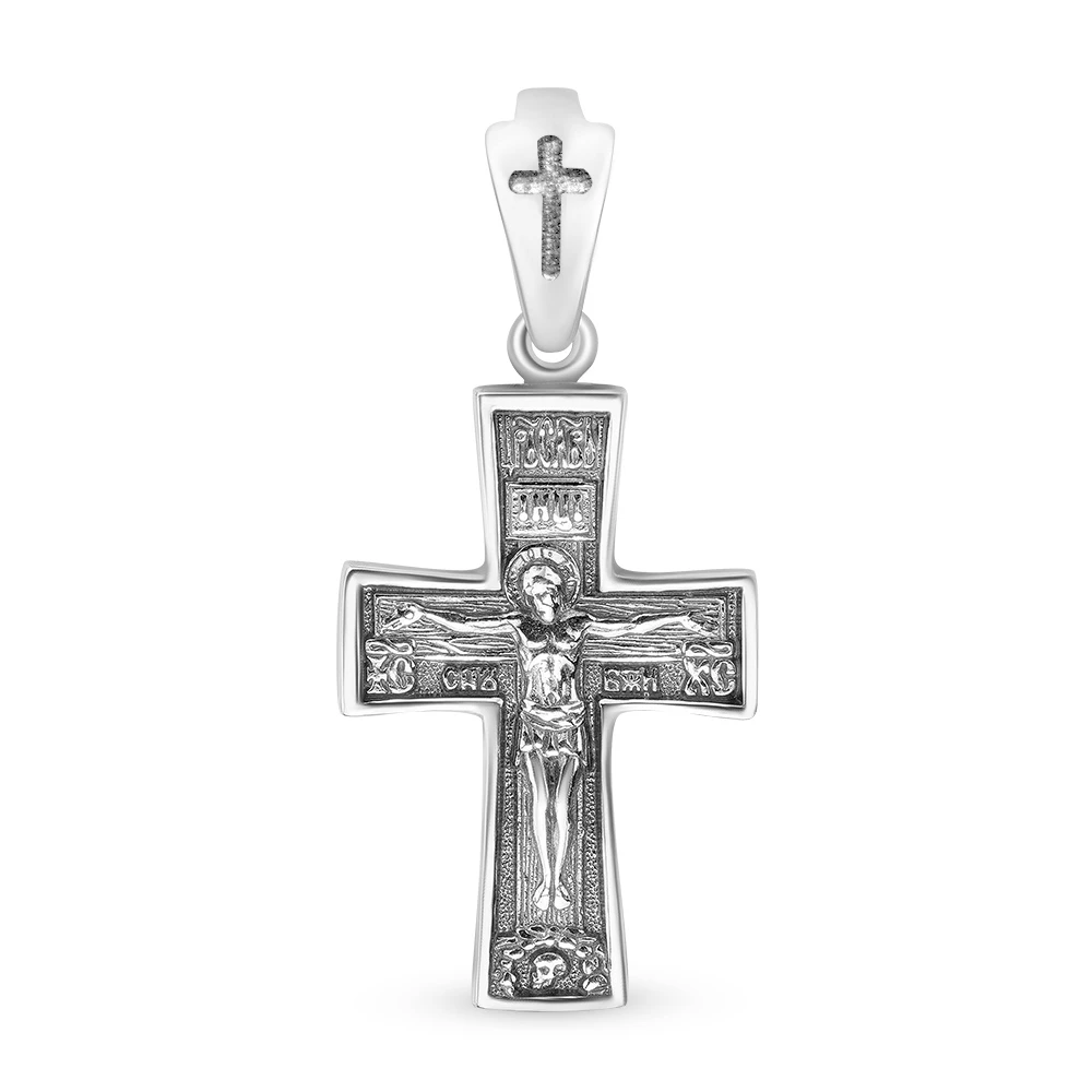 Крестик из серебра 925 пробы