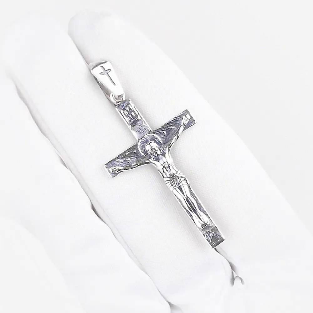 Крестик из серебра 925 пробы 1