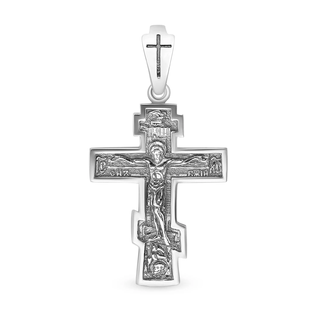Крестик из серебра 925 пробы