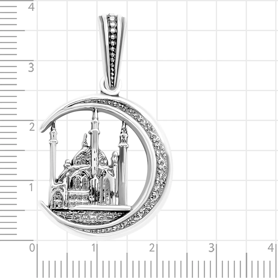 Подвес из серебра 925 пробы