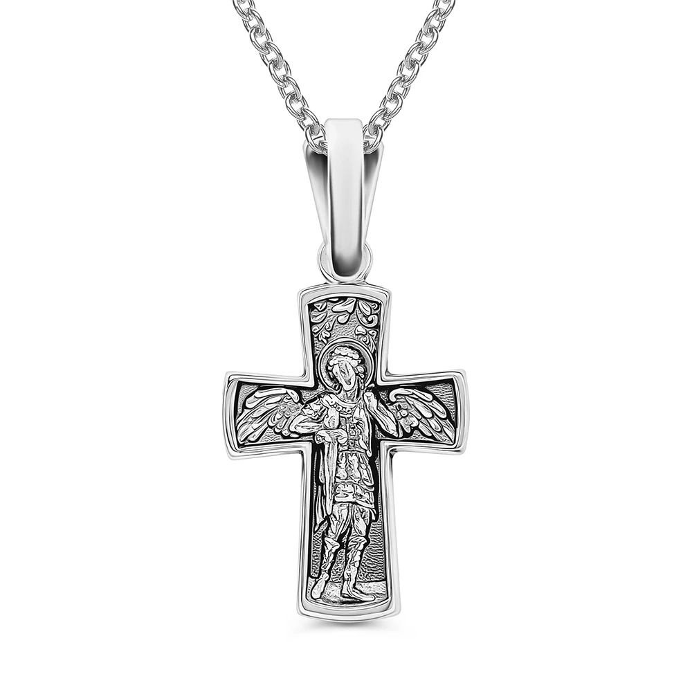 Крестик из серебра 925 пробы 3