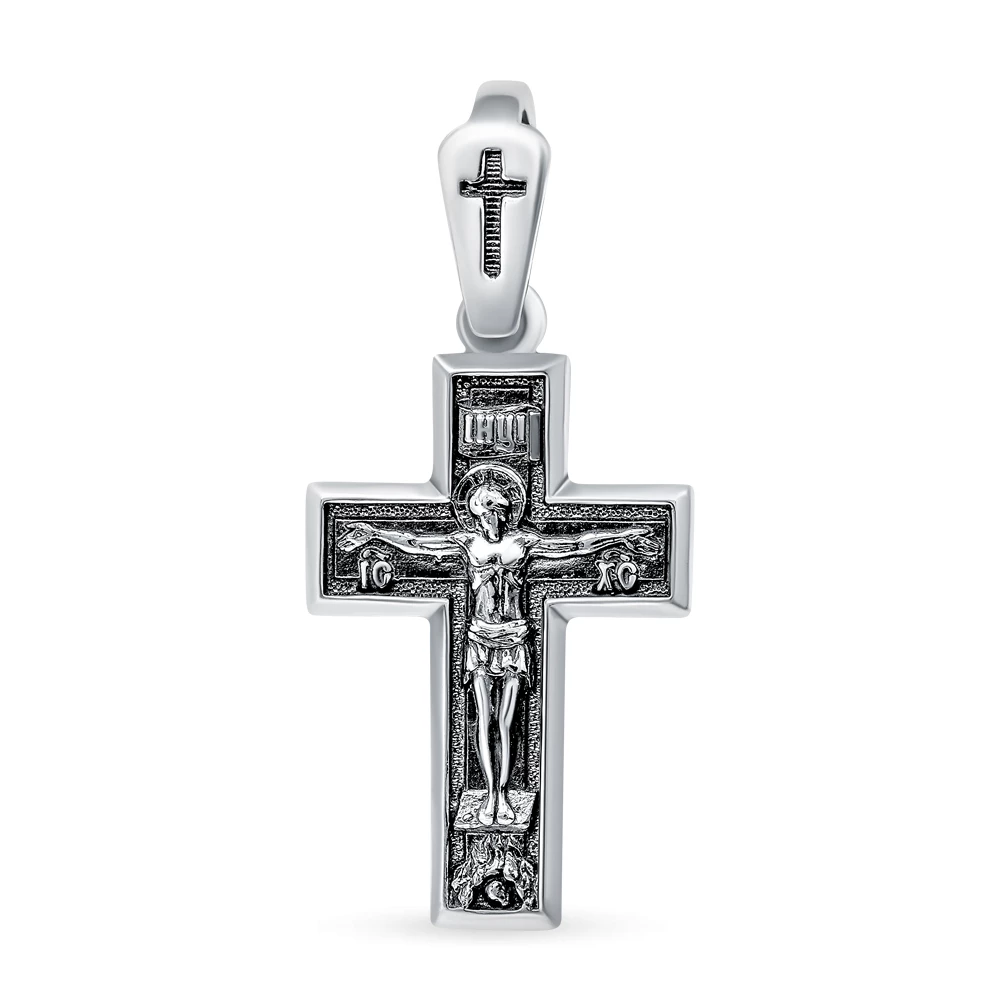 Крестик из серебра 925 пробы