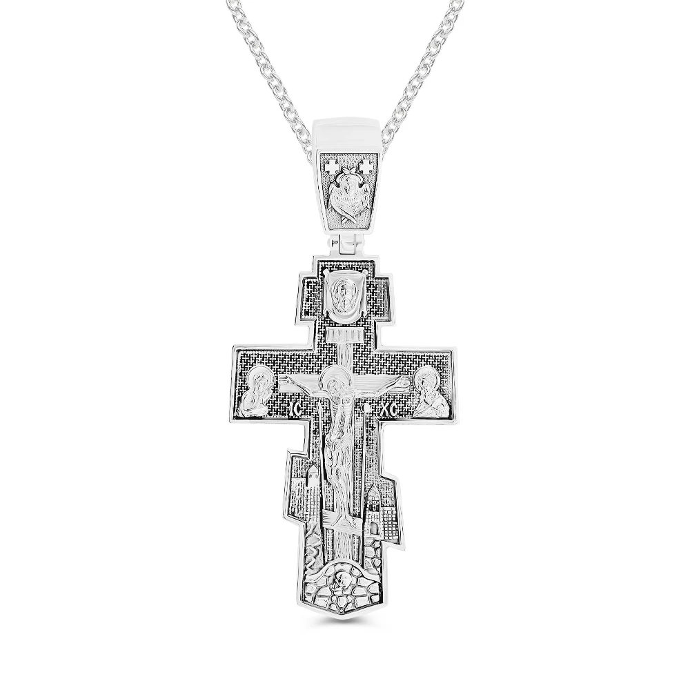Крестик из серебра 925 пробы