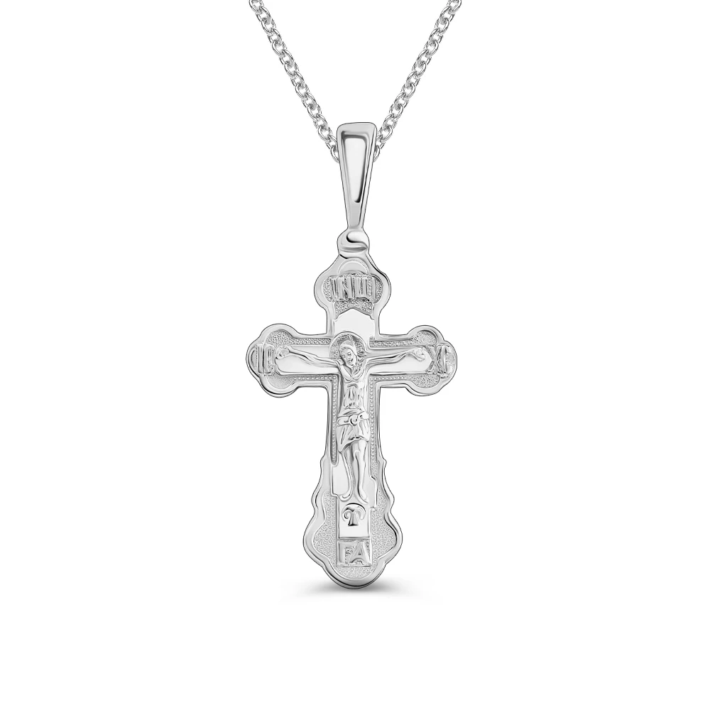 Крестик из серебра 925 пробы