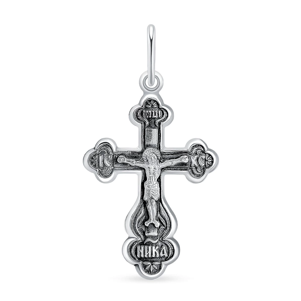 Крестик из серебра 925 пробы