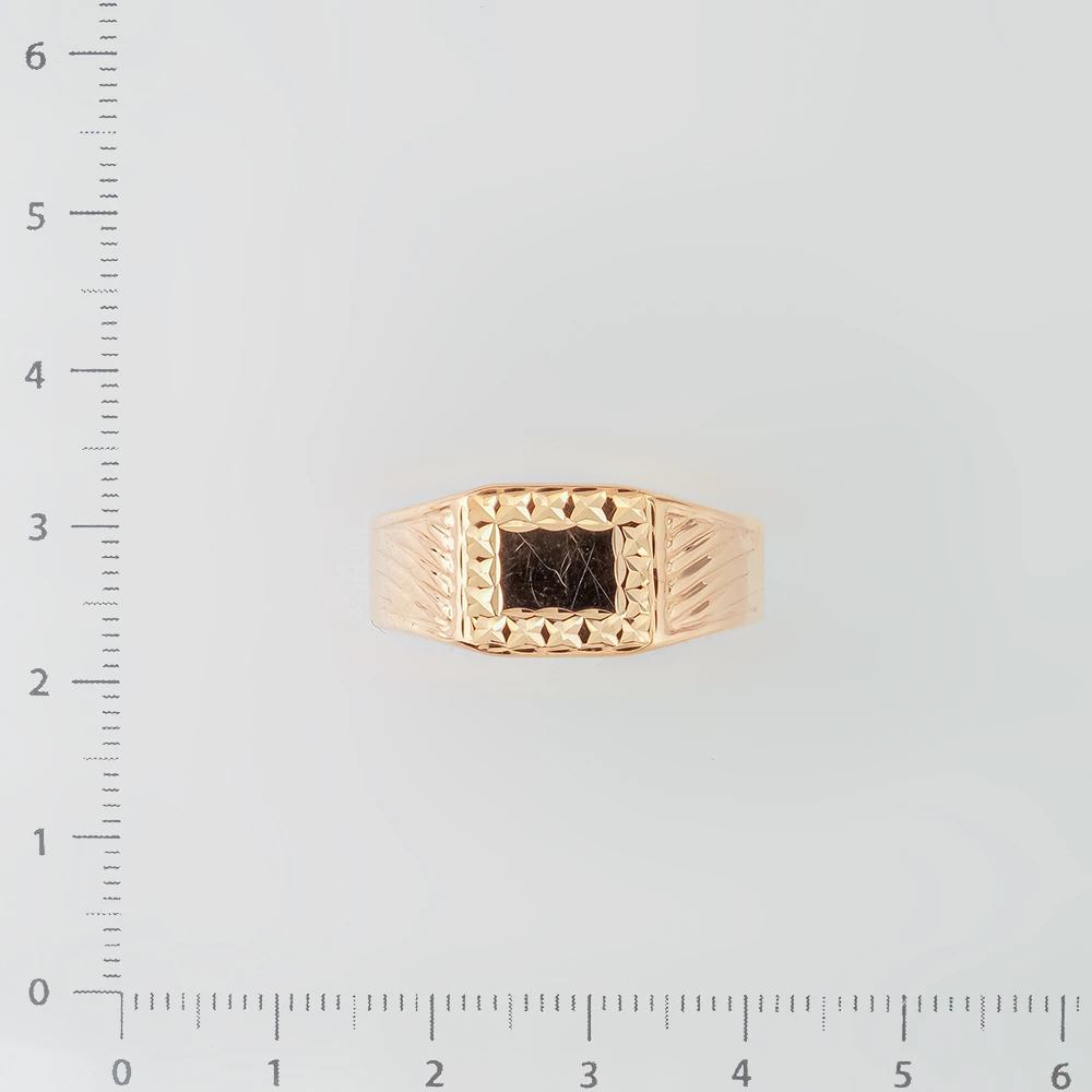 Кольцо из красного золота 585 пробы 2