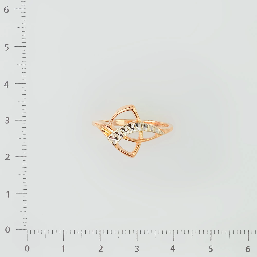Кольцо из красного золота 585 пробы 2