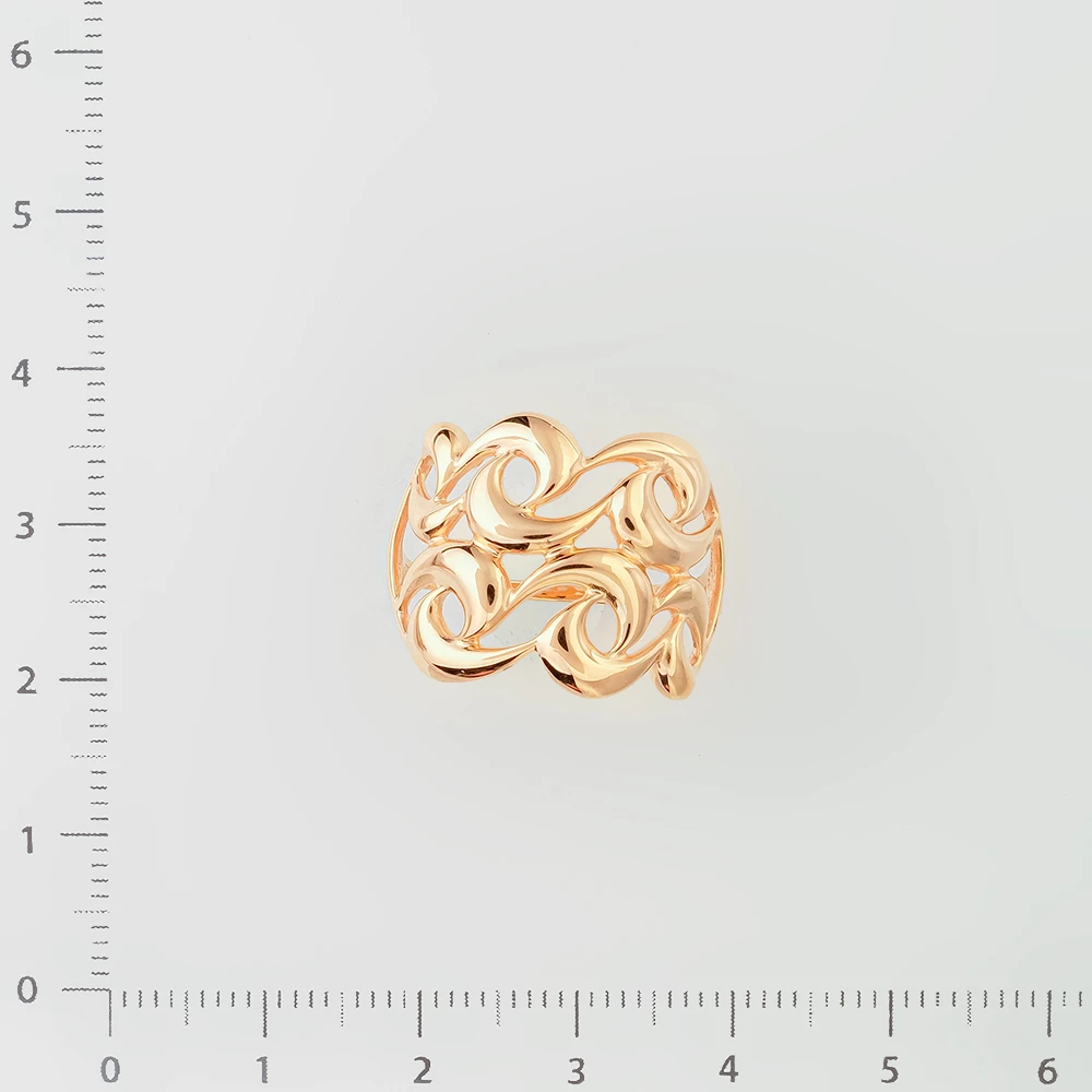 Кольцо из красного золота 585 пробы