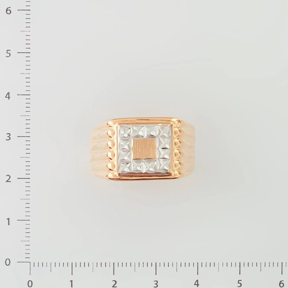 Кольцо из красного золота 585 пробы 2