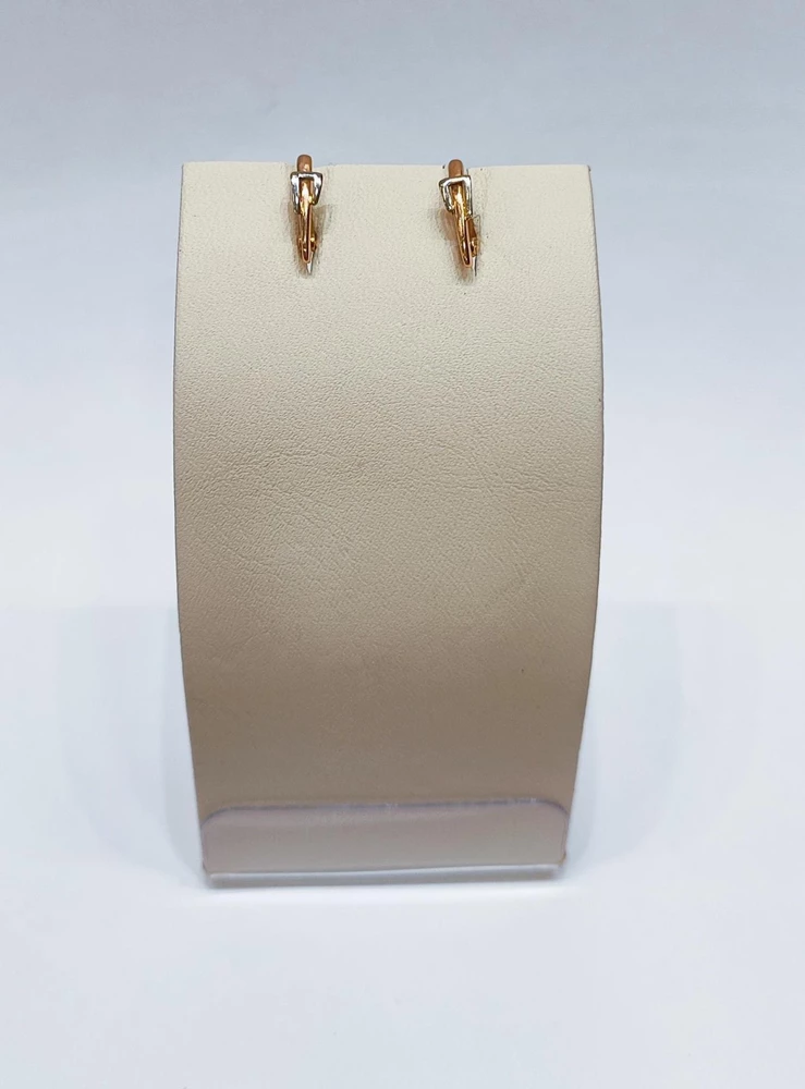 Серьги из красного золота 585 пробы 1
