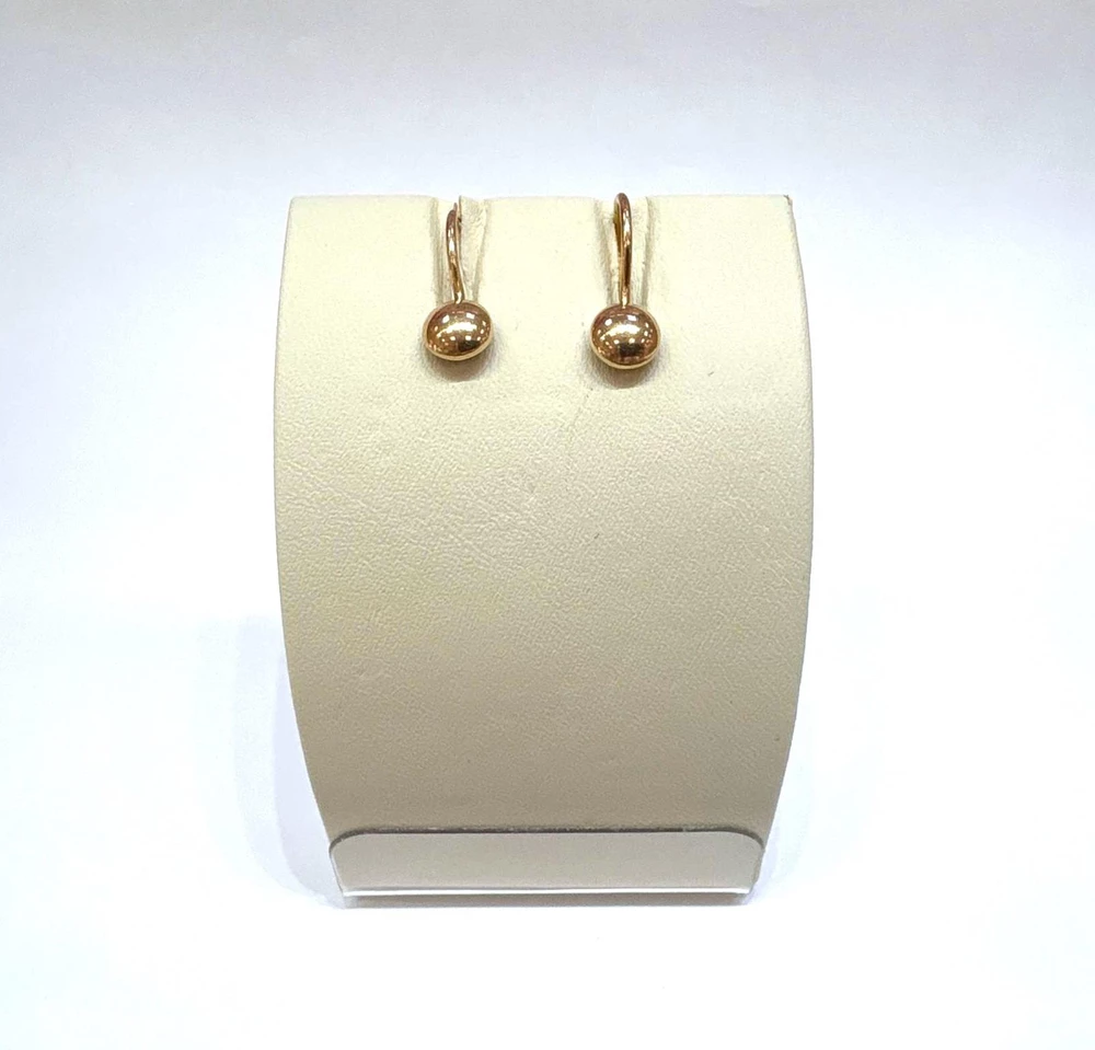 Серьги из красного золота 583 пробы 1