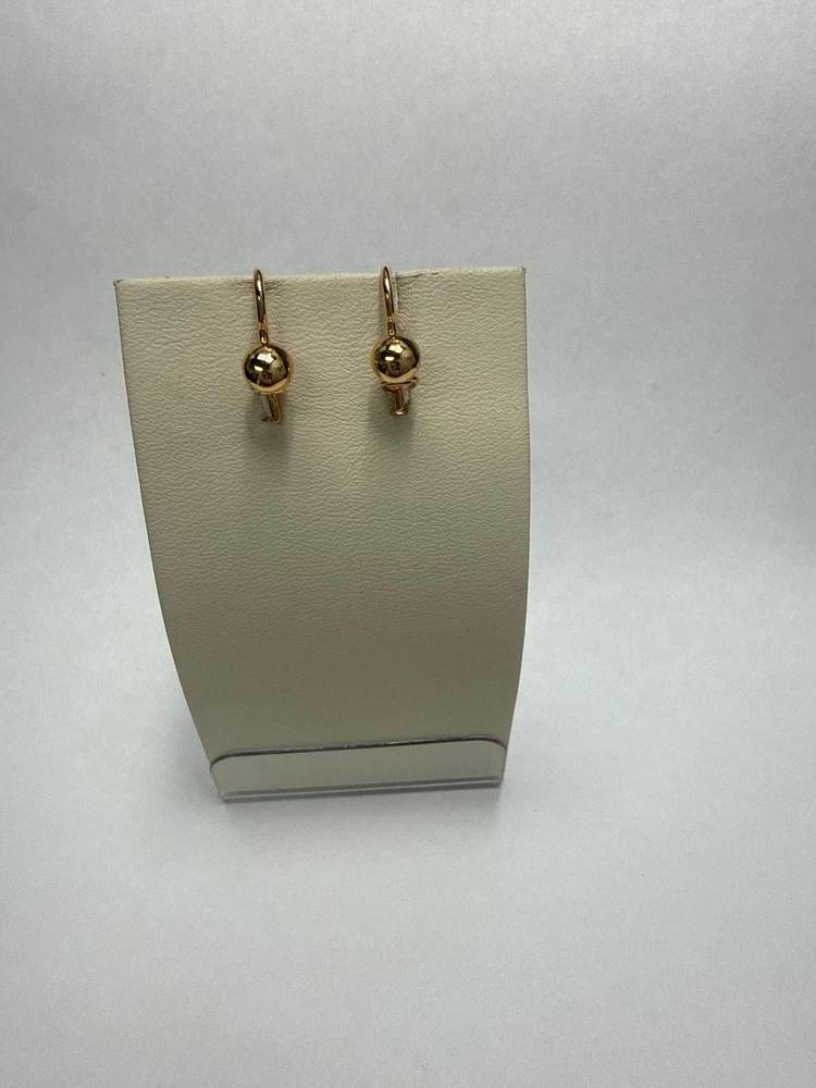 Серьги из красного золота 583 пробы 1