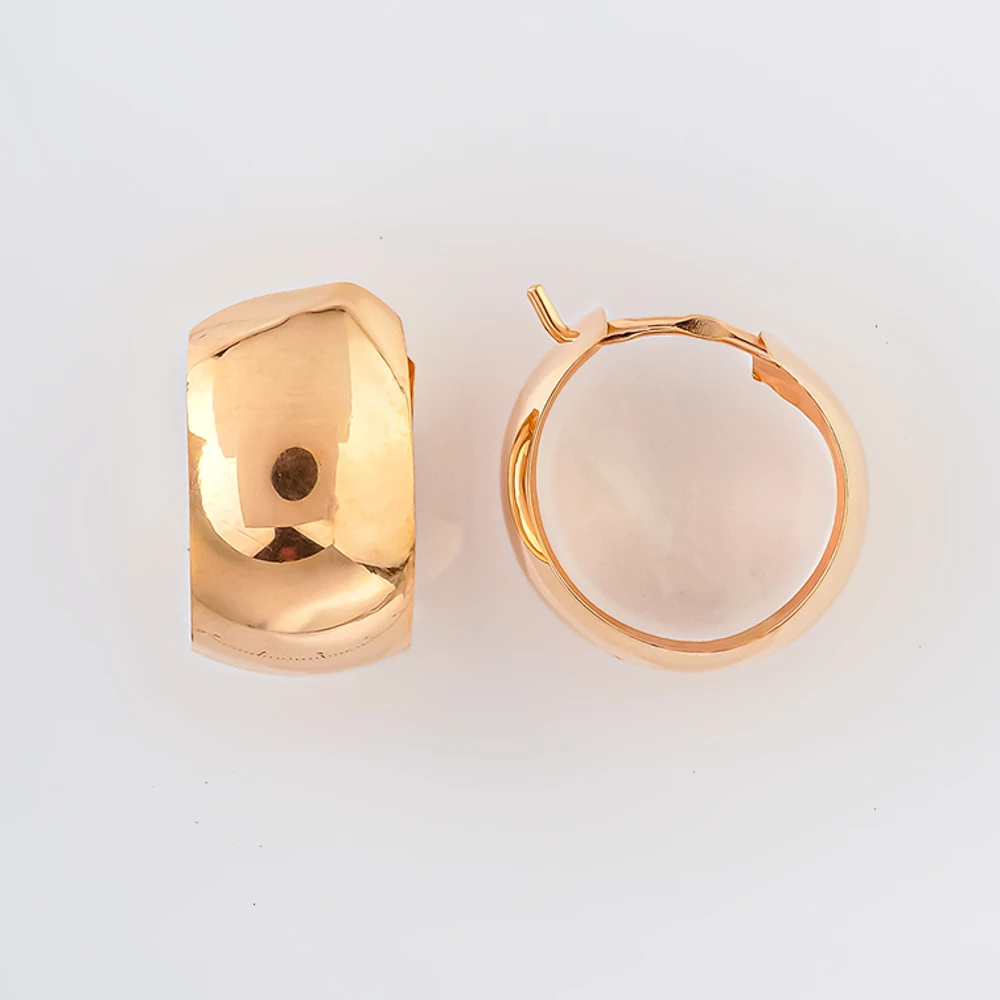 Серьги из красного золота 585 пробы 1
