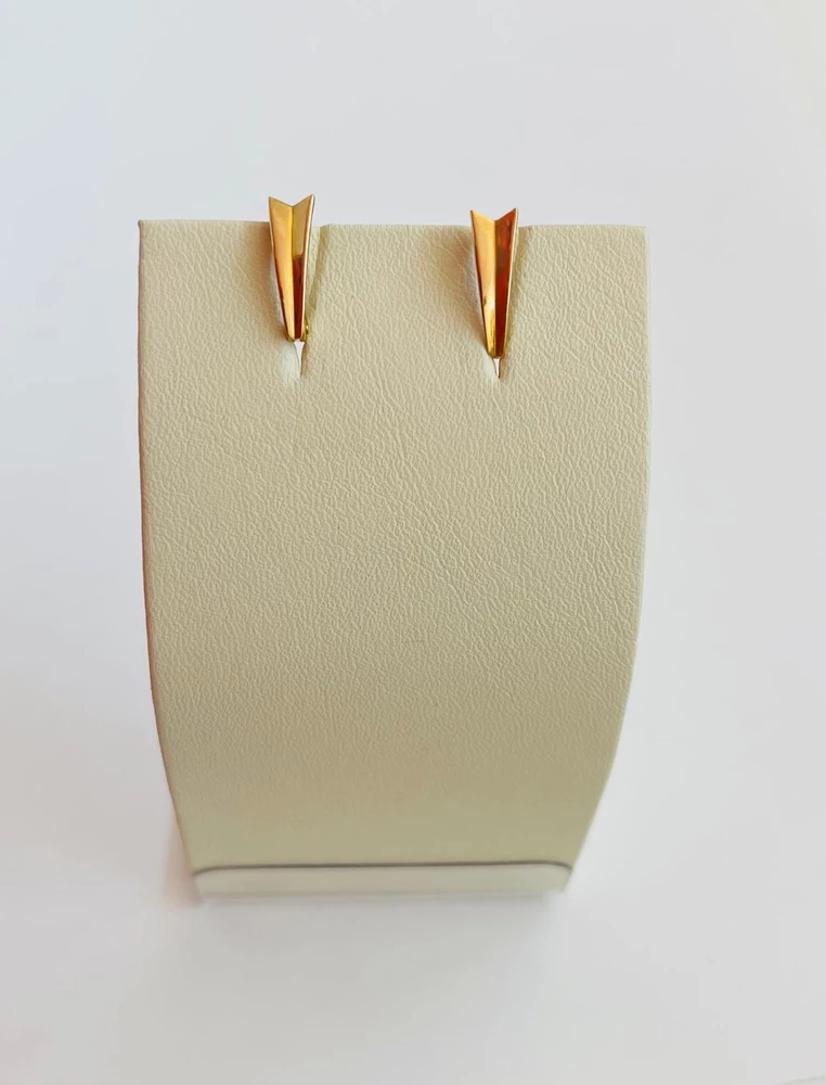 Серьги из красного золота 585 пробы 1