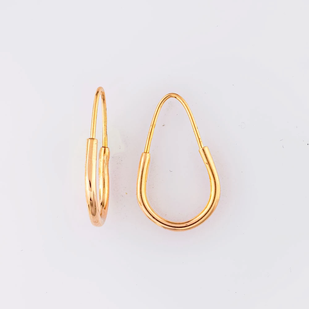 Серьги из красного золота 583 пробы 1