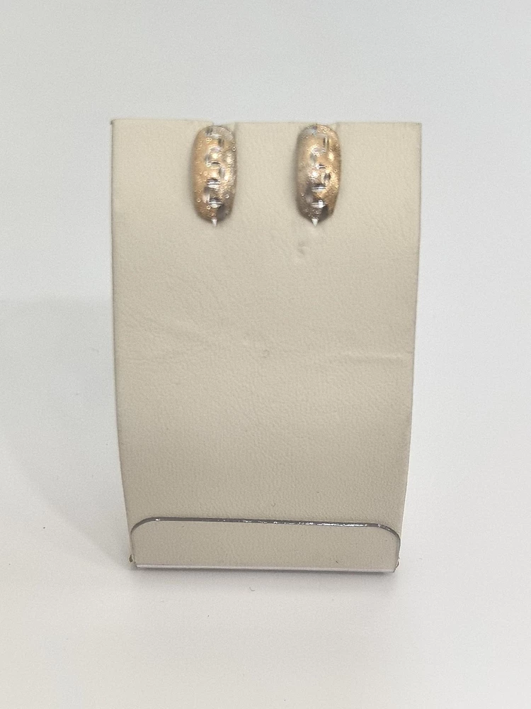 Серьги из красного золота 585 пробы 1