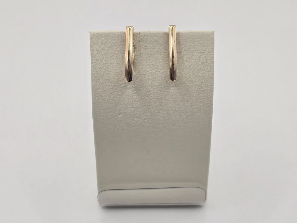 Серьги из красного золота 585 пробы 1