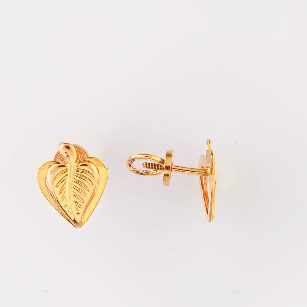 Серьги из красного золота 583 пробы