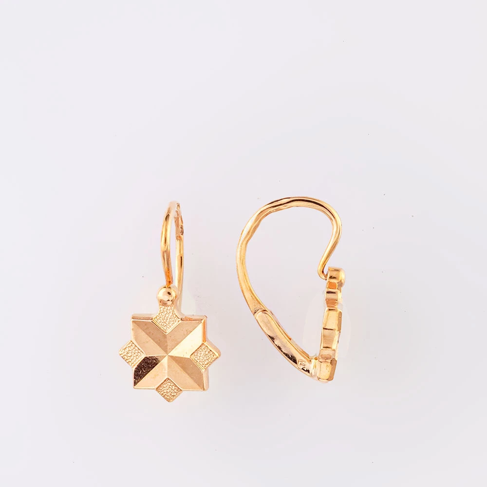 Серьги из красного золота 583 пробы 1