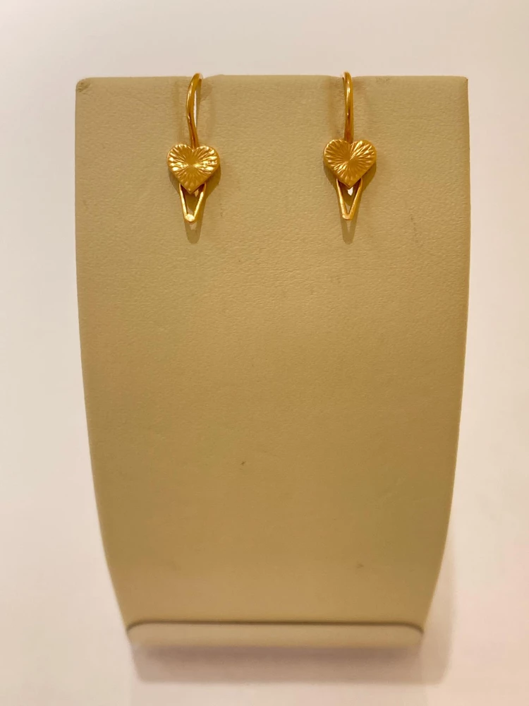 Серьги из красного золота 583 пробы 1