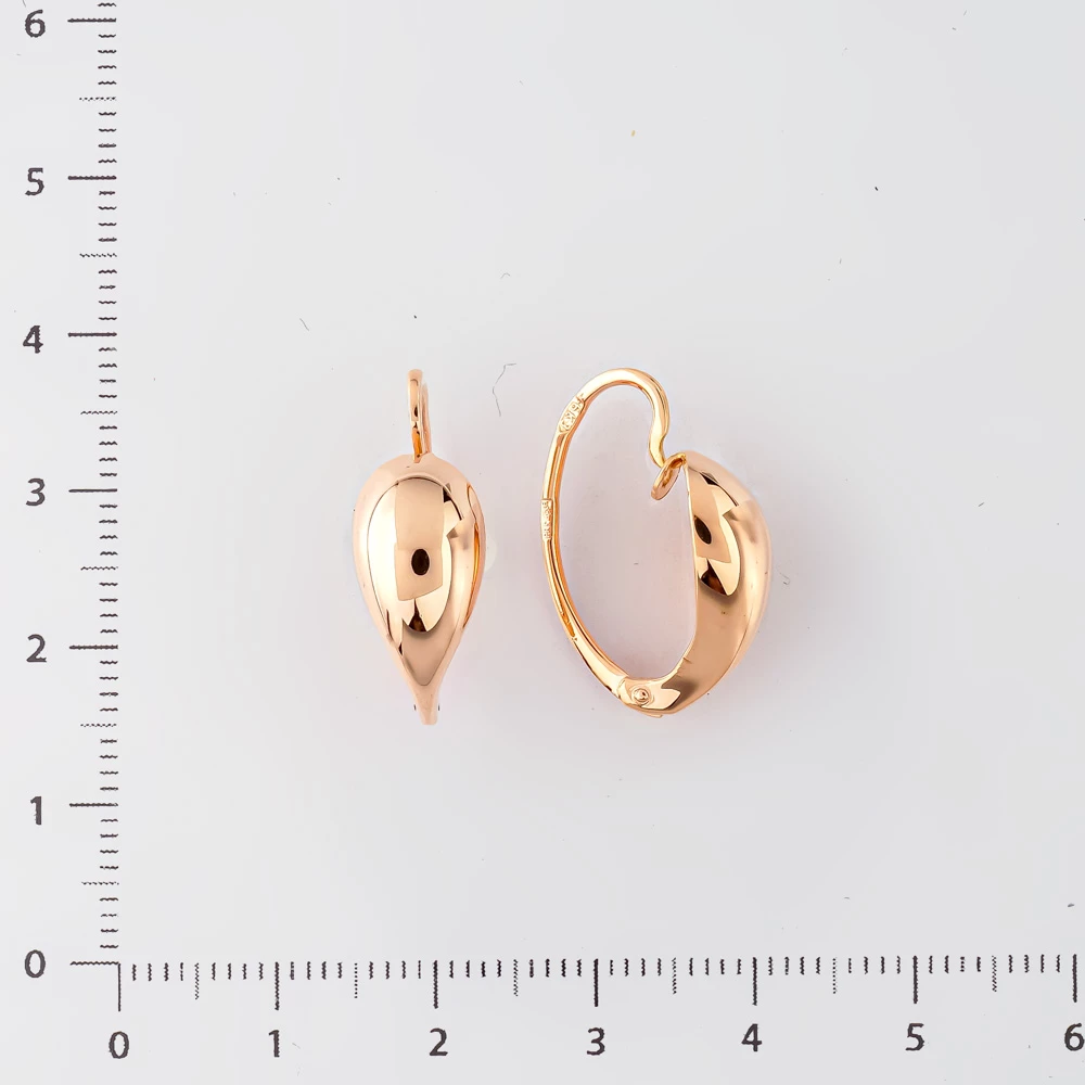 Серьги из красного золота 583 пробы 2