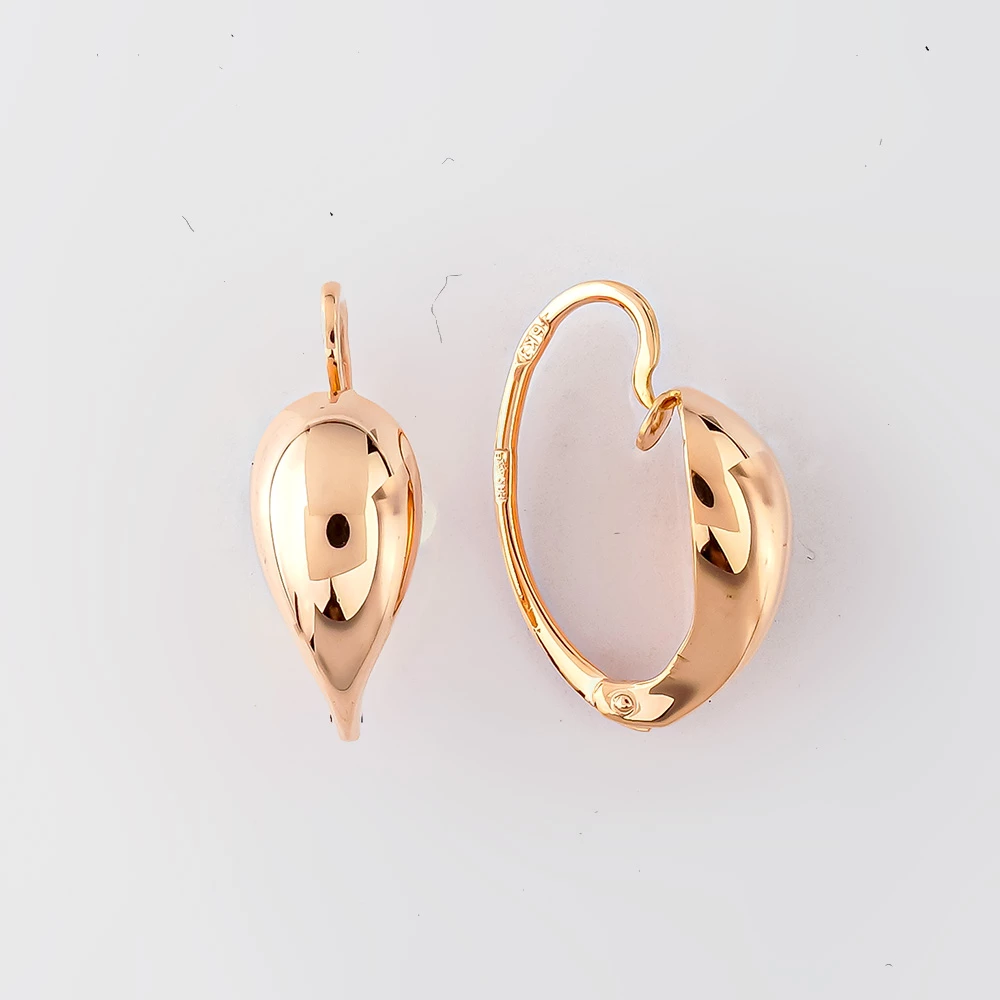 Серьги из красного золота 583 пробы 1