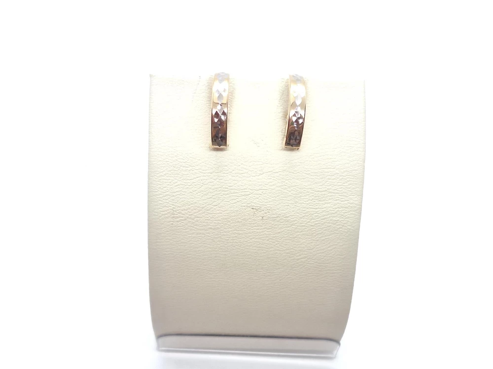 Серьги из красного золота 585 пробы 1