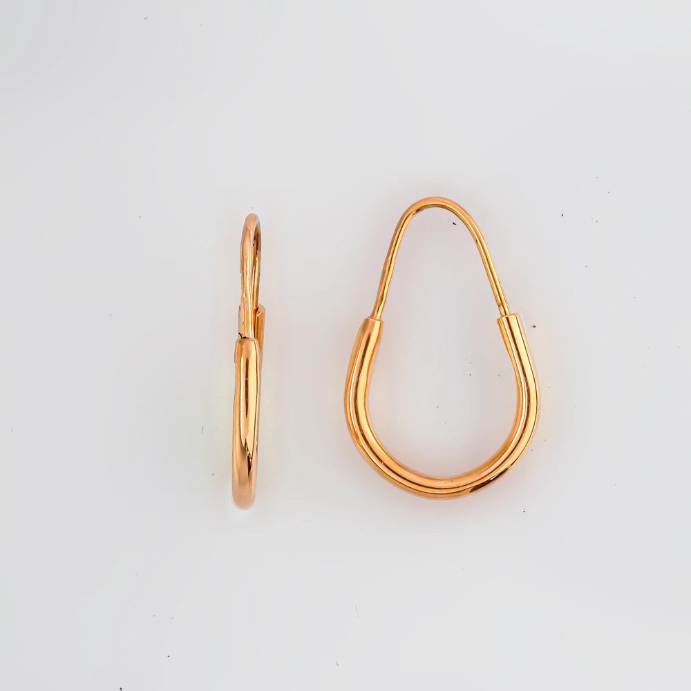 Серьги из красного золота 583 пробы 1