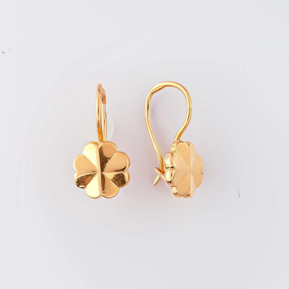 Серьги из красного золота 583 пробы 1