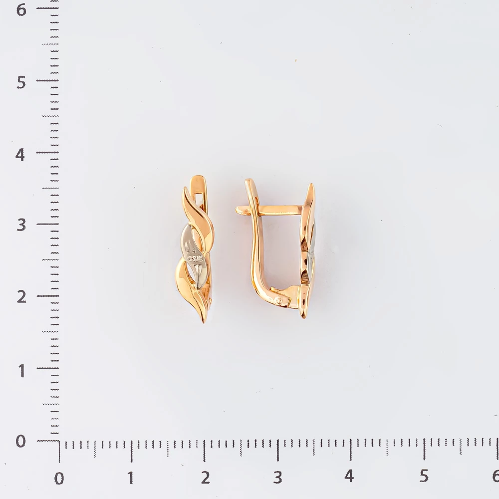 Серьги из красного золота 583 пробы 2