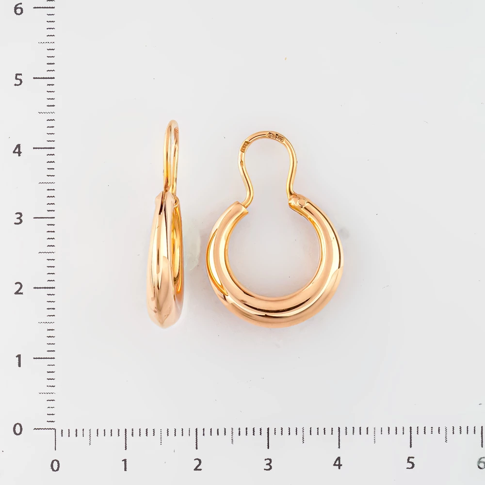 Серьги из красного золота 583 пробы 2