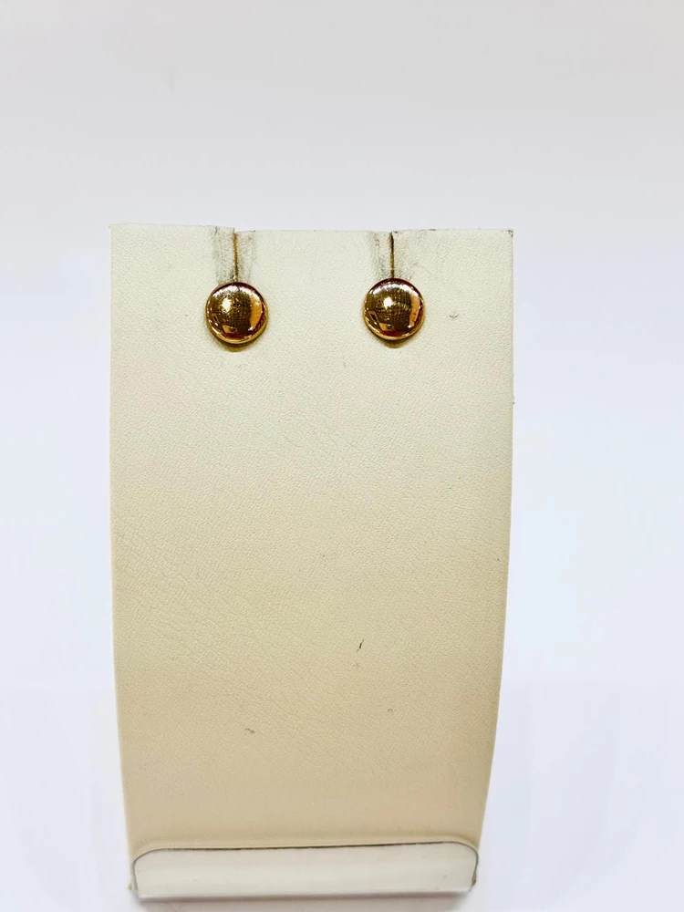 Серьги из красного золота 585 пробы 1
