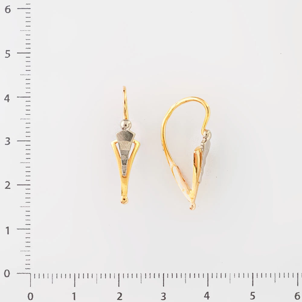 Серьги из красного золота 583 пробы 2