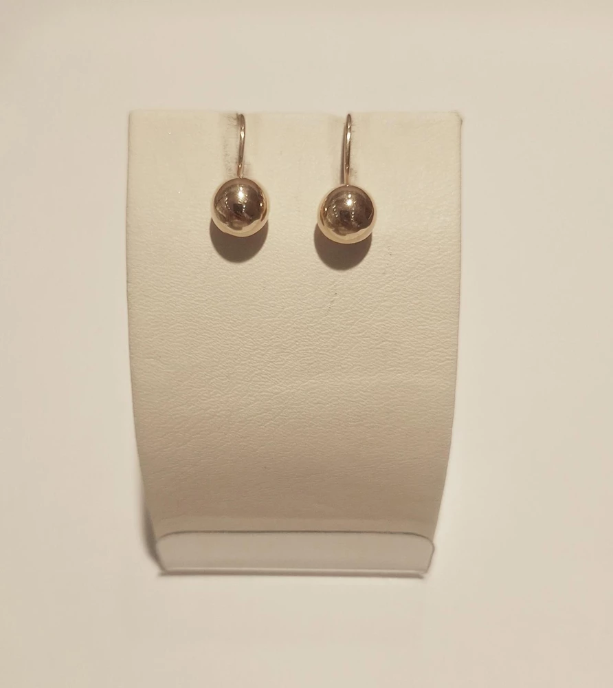 Серьги из красного золота 585 пробы 1