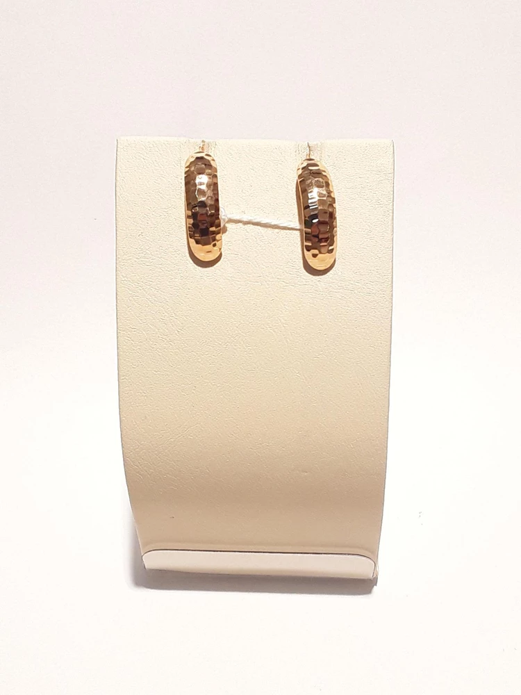 Серьги из красного золота 585 пробы 1
