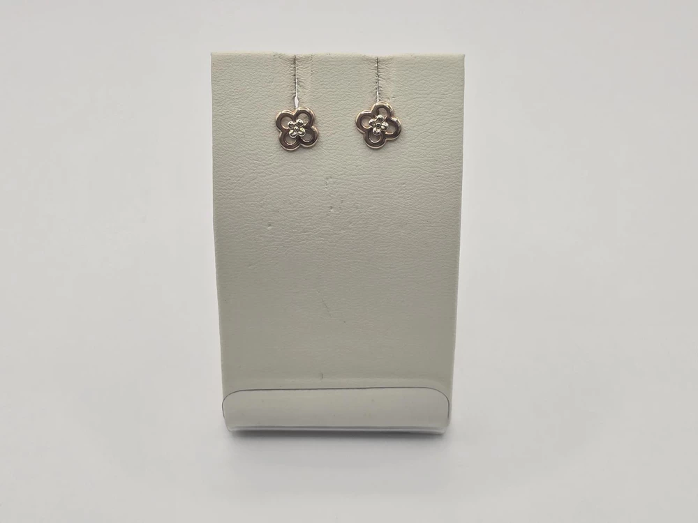 Серьги из красного золота 583 пробы