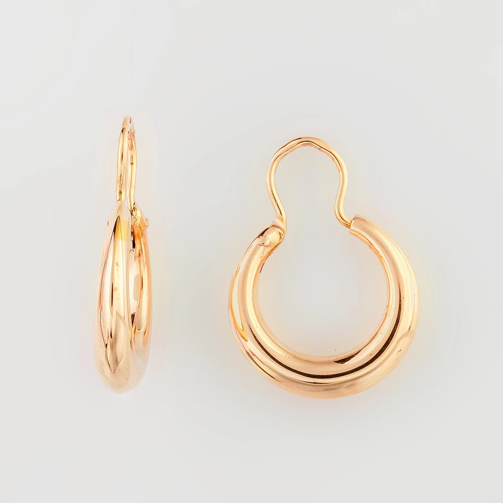 Серьги из красного золота 583 пробы