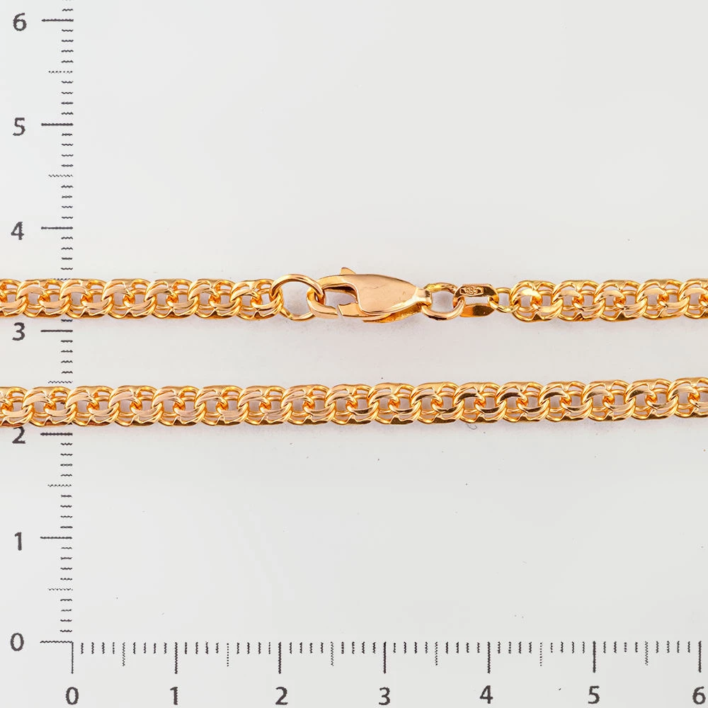 Цепь из красного золота 585 пробы 2