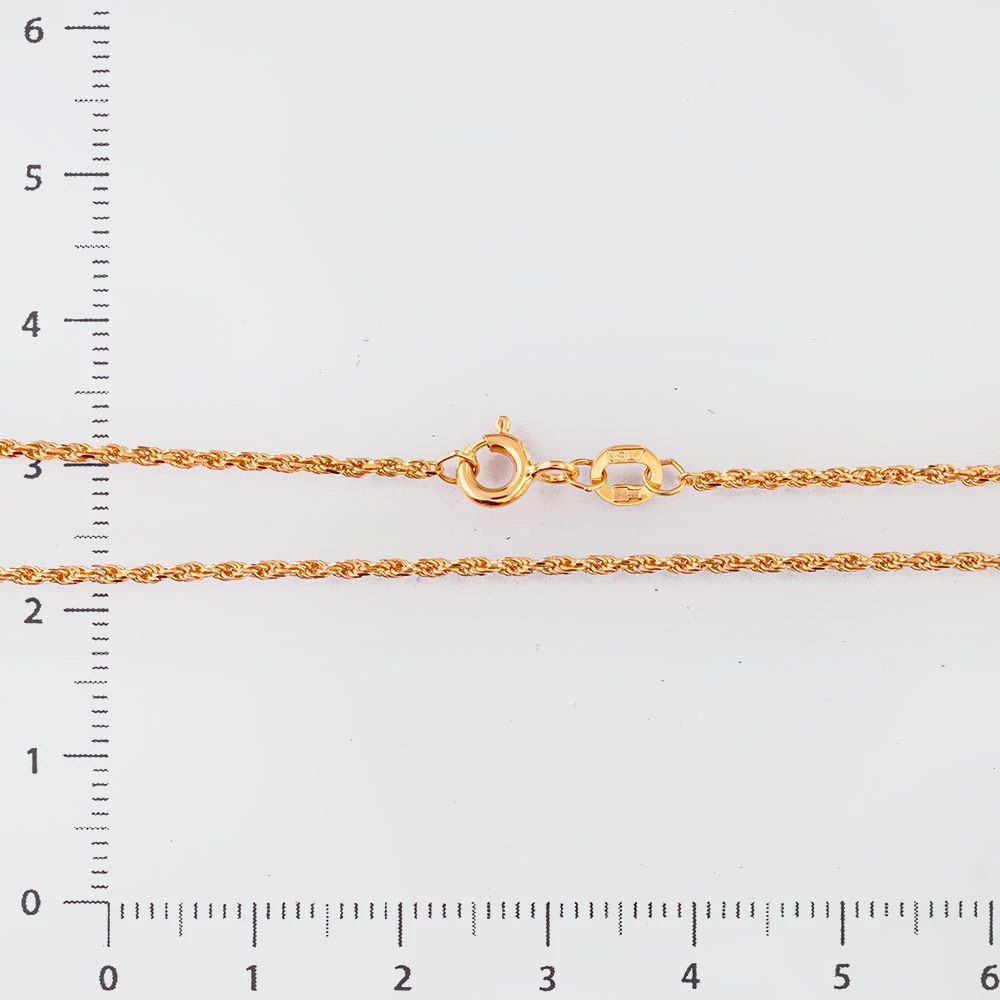 Цепь из красного золота 585 пробы 2