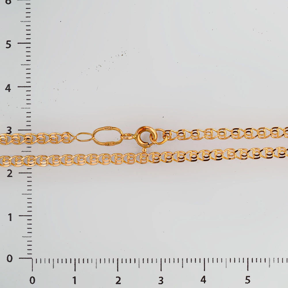 Цепь из красного золота 585 пробы 2
