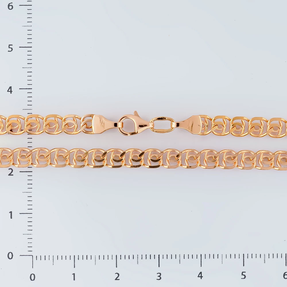 Цепь из красного золота 585 пробы 2