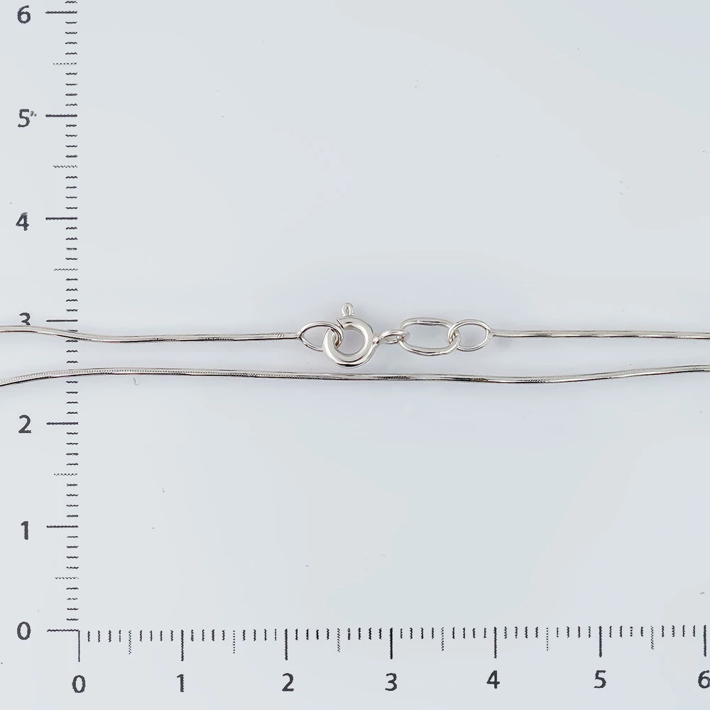 Цепь из белого золота 585 пробы 2