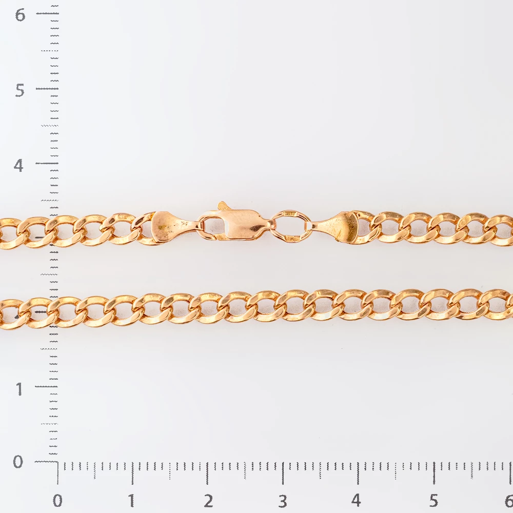 Цепь из красного золота 585 пробы 2