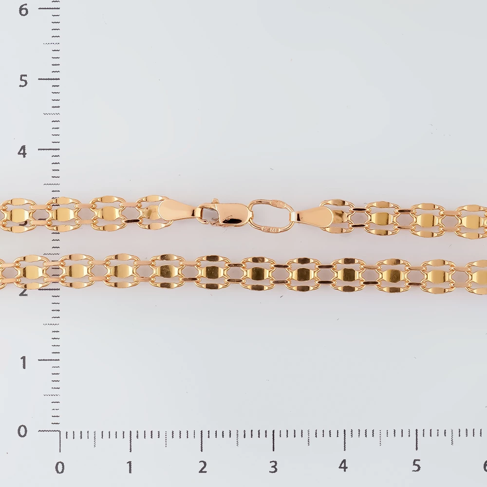 Цепь из красного золота 585 пробы 2