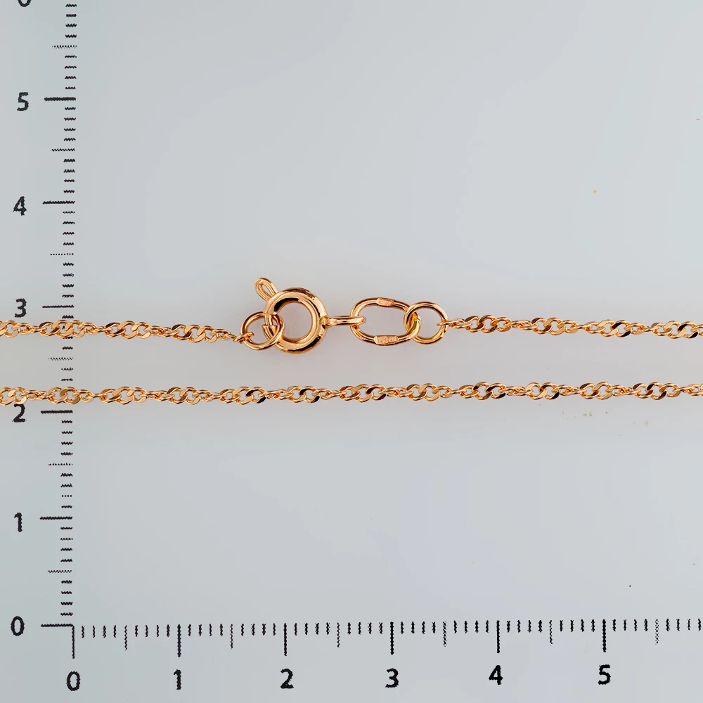 Цепь из красного золота 585 пробы 2