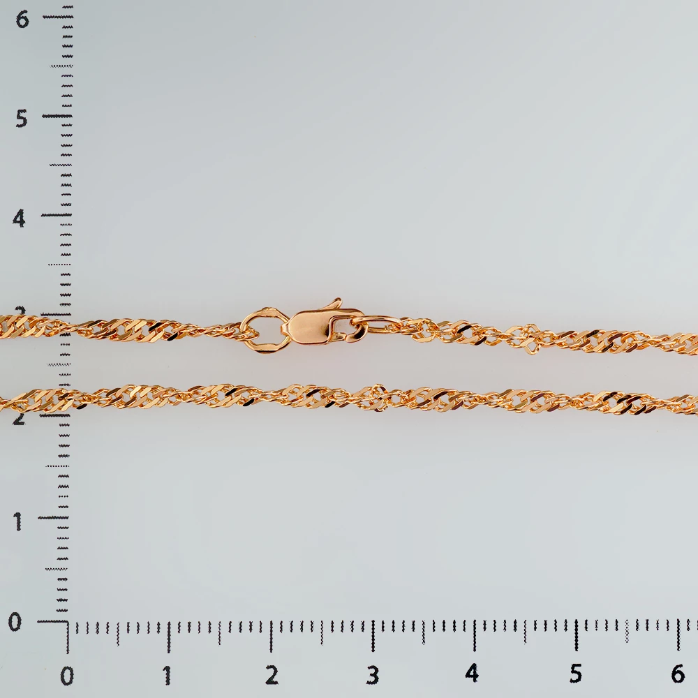 Цепь из красного золота 585 пробы 2