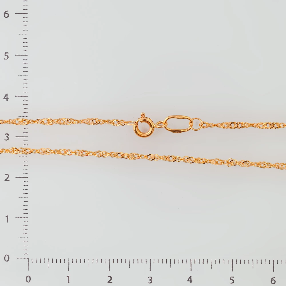 Цепь из красного золота 585 пробы 2