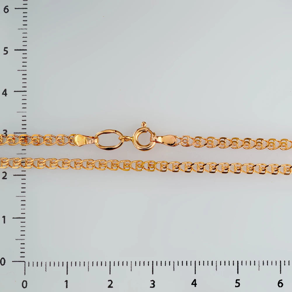 Цепь из красного золота 585 пробы 2